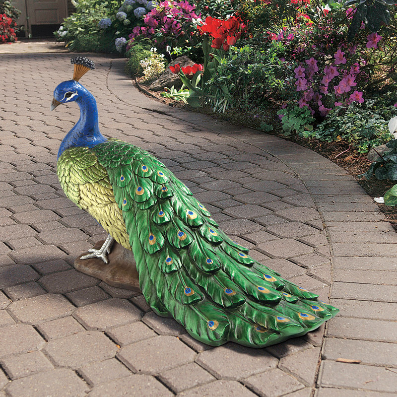 peacock statue for garden